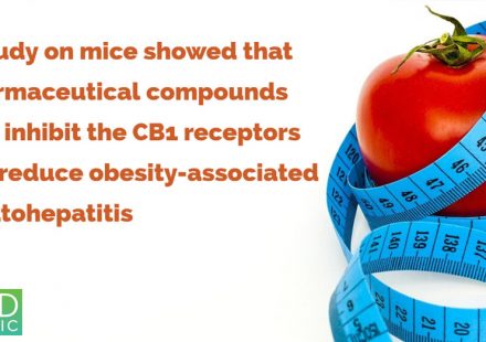 Drugs inhibiting cannabinoid receptor type 1 can reduce obesity associated steatohepatitis