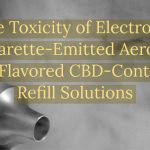 Acute Effect of Electronic Cigarette Generated Aerosol From Flavored CBD Containing Refill Solutions on Human Bronchial Epithelial Cells