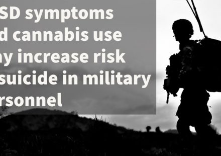 Interactive effects of PTSD and substance use on suicidal ideation and behavior in military personnel Increased risk from marijuana use