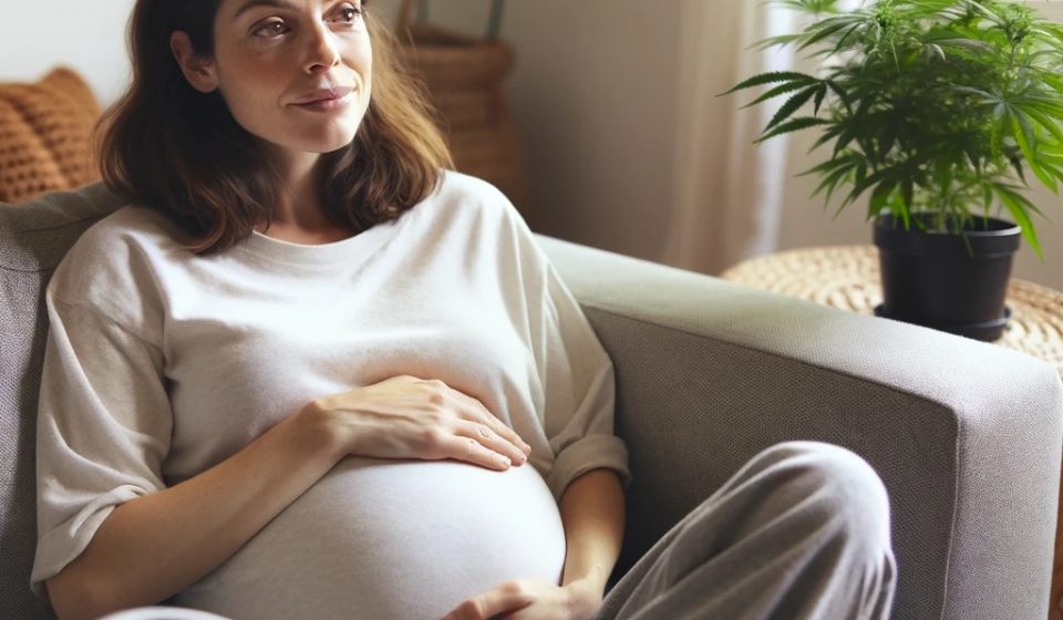 Pregnant woman considering cannabis use