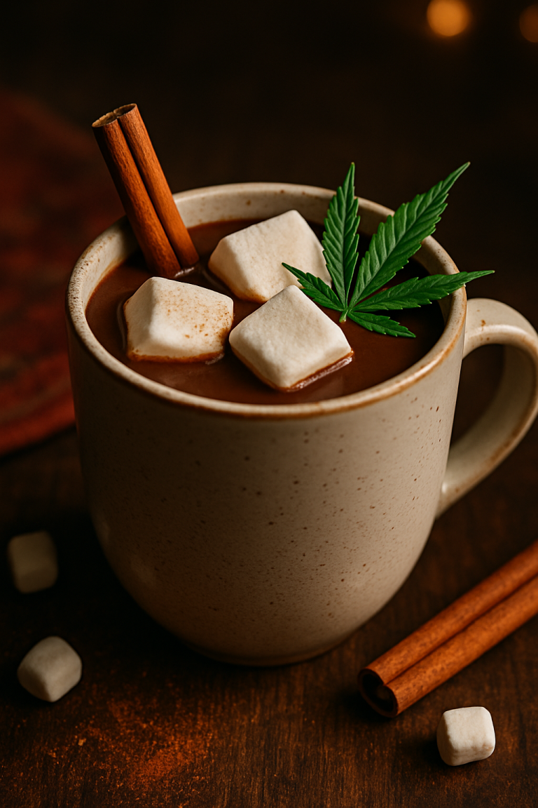 Cannabis-Infused Spicy Hot Chocolate - Sip, Soothe, and Feel the Glow