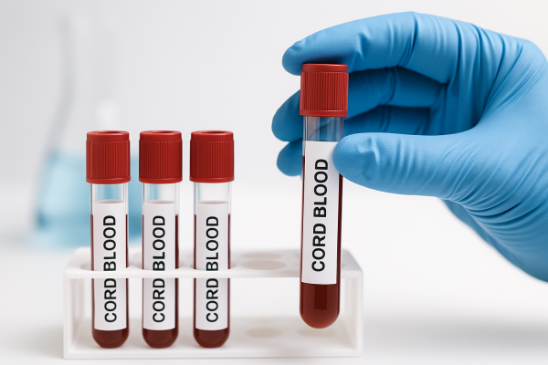 Umbilical cord blood sample