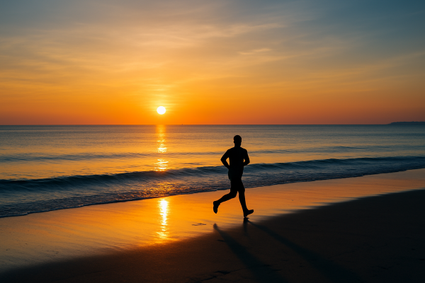 Sunrise over the Massachusetts coast symbolizing hope and relief through medical cannabis for chronic pain