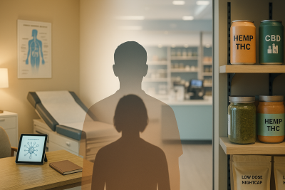 image of a medical cannabis crossroads amalgamation