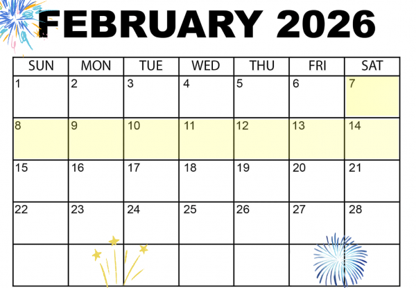 Labor Day Sale 1 sale calendar february 2026