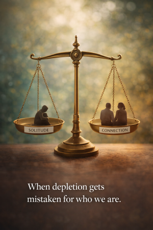 balancing solitude and connection social capacity vs identity