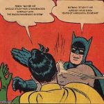 Batman Slapping Robin