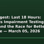 daily digest last 18 hours cannabis impairment t