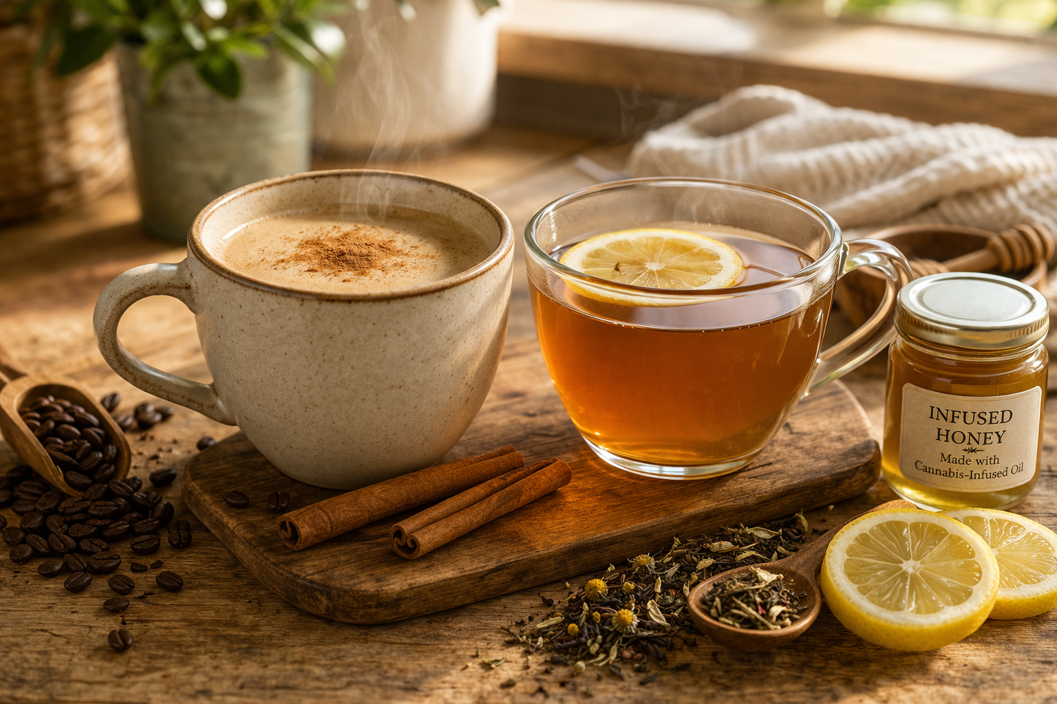 CED Clinic: Personalized Cannabis Medicine 244 Homemade Medicated Coffee and Tea: Easy Warm Infused Drinks for Thoughtful Dosing