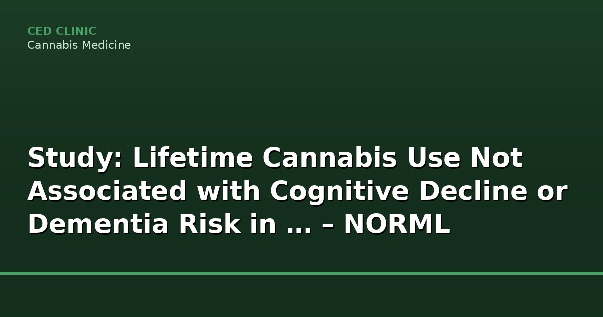 study lifetime cannabis use not associated with c