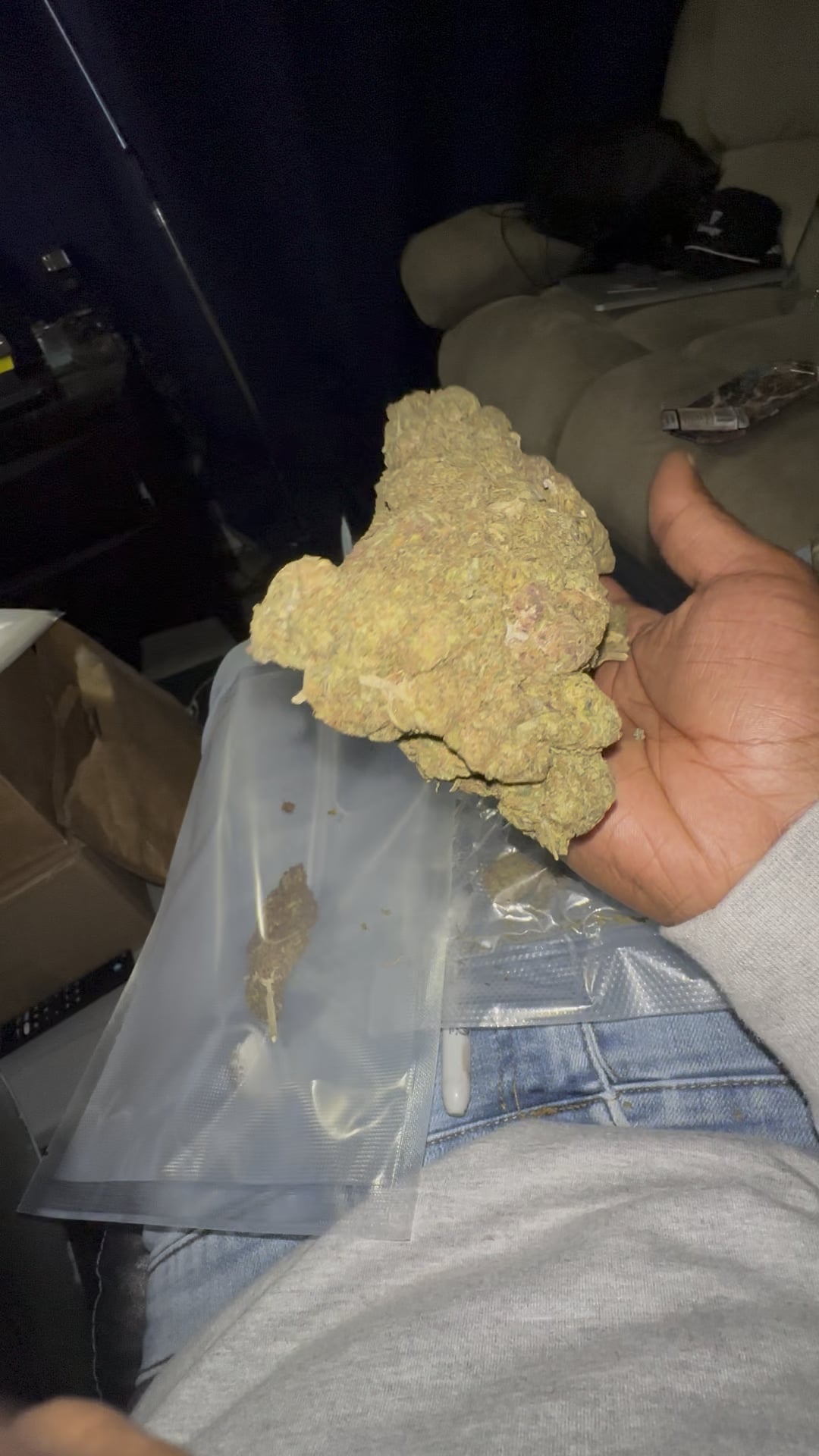 My flower from Lakeland hemp is so sticky it turned into a brick after vacuum sealing ?