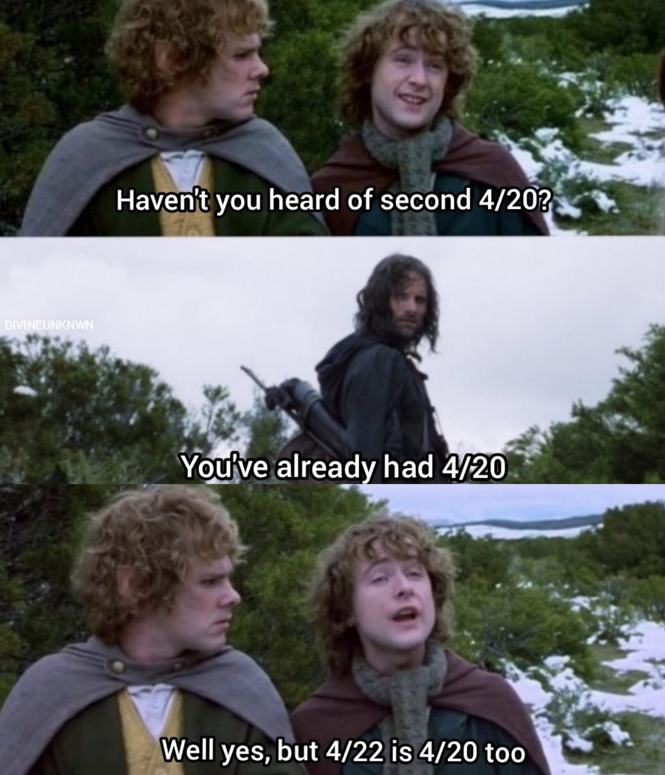 Nobody ever celebrates second 4/20 :(