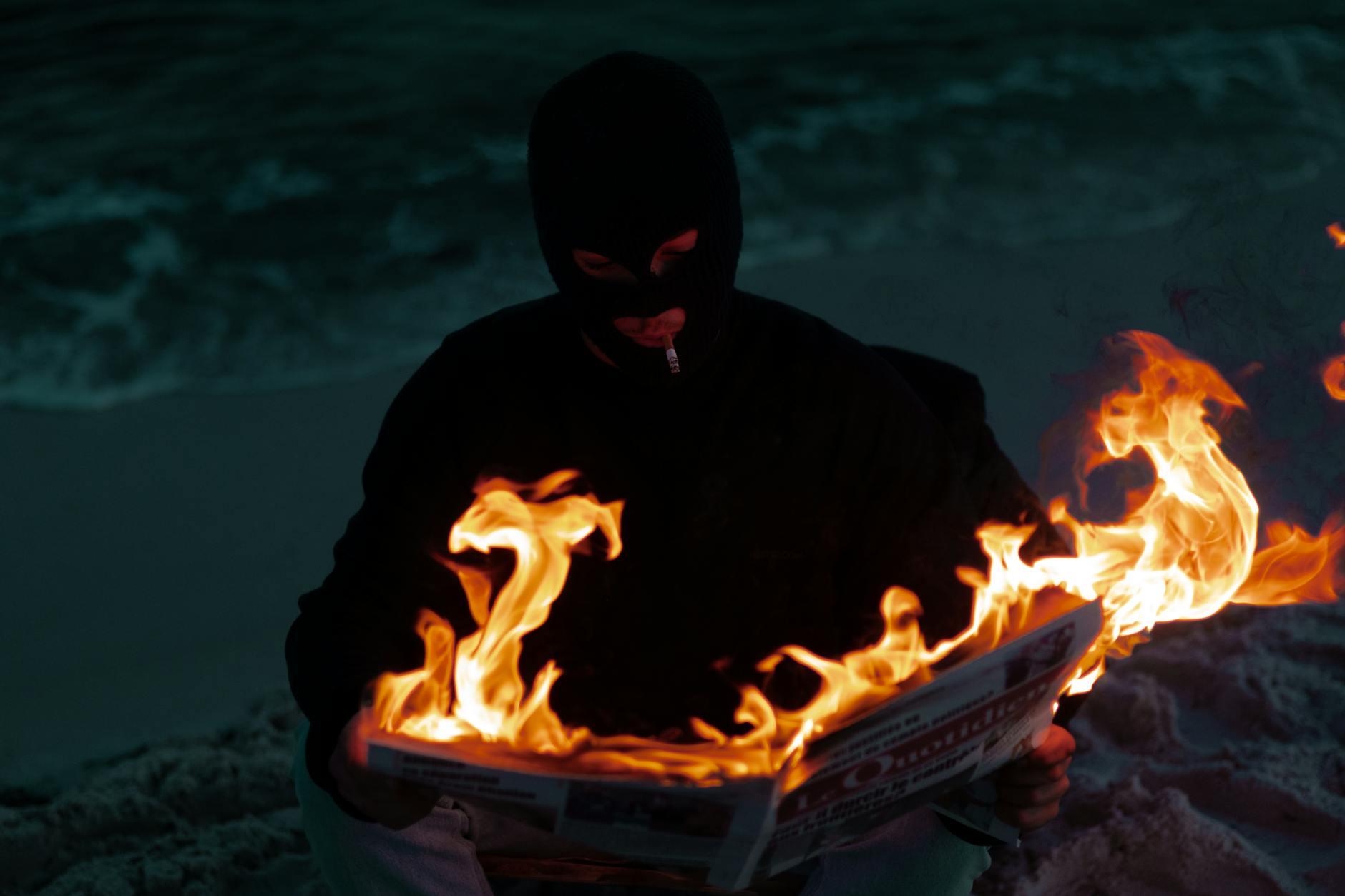 Editorial image for Two teens arrested after alleged arson attack near Melbourne CBD | 9 News Australia