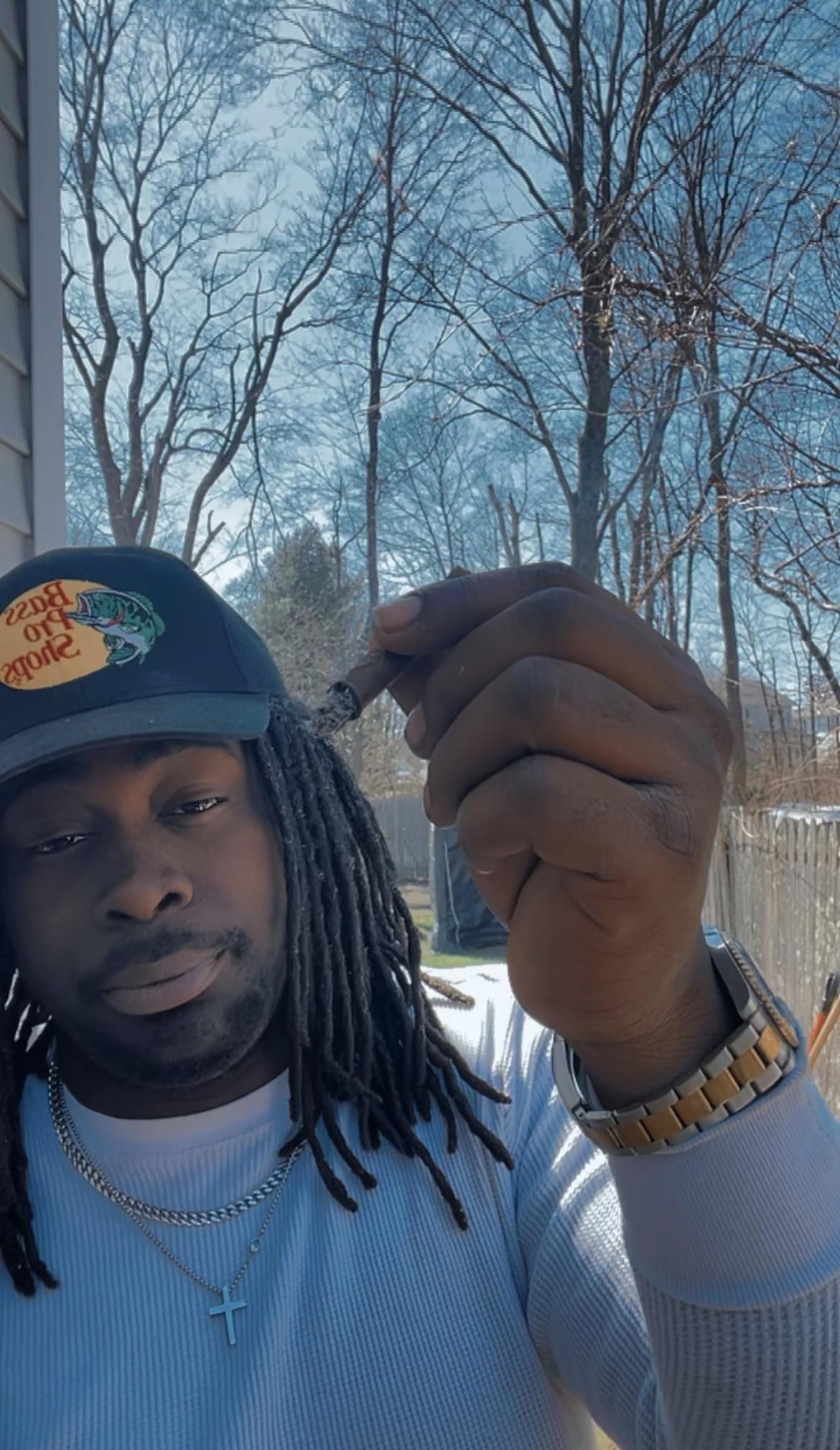 Virtual Pass! Hash Burger blunt this morning. Cheers