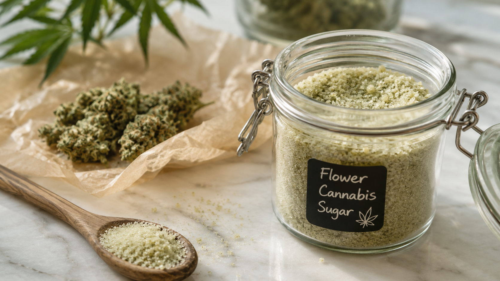 A Classic DIY Cannabis Sugar Method Using Flower