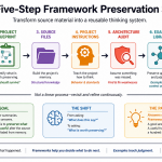 FRAMEWORK PRESERVATION 1