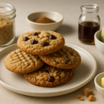 cannabis cookies finished recipe styled as the emotional anchor with warm editorial food photography