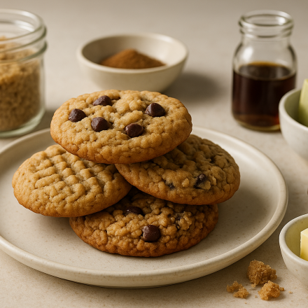 cannabis cookies finished recipe styled as the emotional anchor with warm editorial food photography