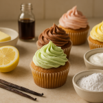 cannabis frosting finished recipe styled as the emotional anchor with warm editorial food photography