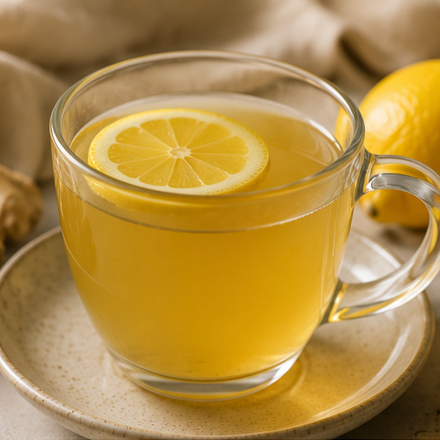 cannabis lemon ginger tea recipe featured ced clinic