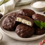 peppermint patties on a plate