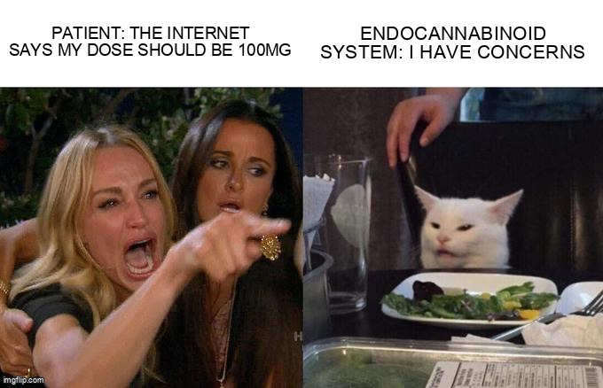 Woman Yelling at Cat