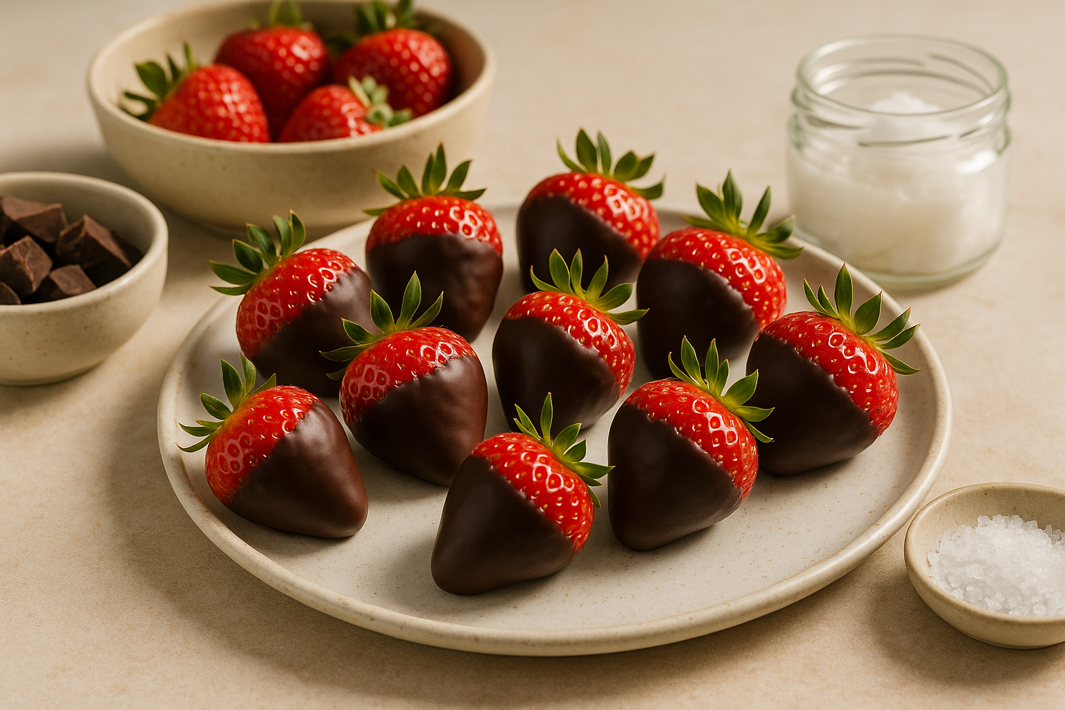 Cannabis Chocolate Dipped Strawberries Recipe