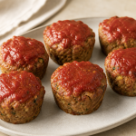 cannabis turkey zucchini meatloaf muffins finished recipe styled as the emotional anchor with warm editorial food photography